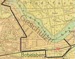 Sperrgebiet Neubabelsberg. 1945 bis 1952